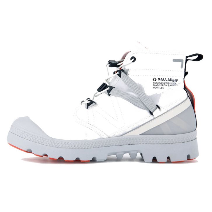 Bottes Palladium Pampa Travel Lite+ Imperméables Femme Blanche | FR MND396C